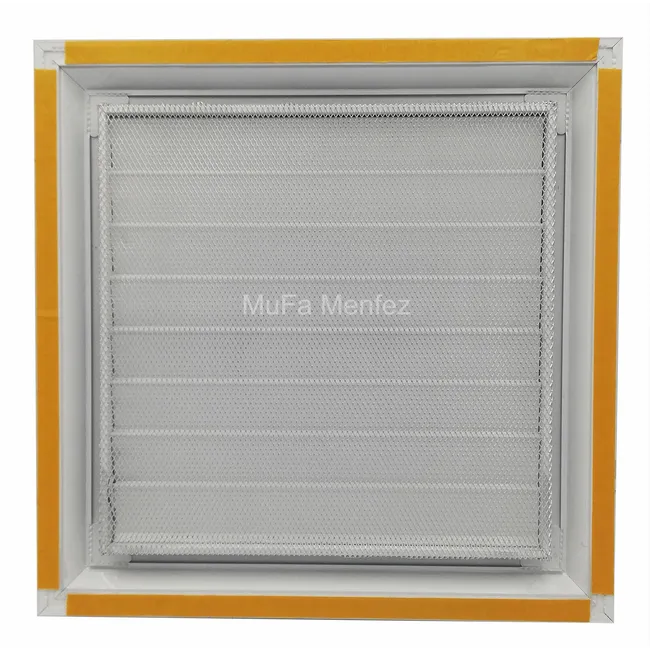 Banyo Wc Havalandırma Menfezi - Yüzeysel Montaj - Beyaz
