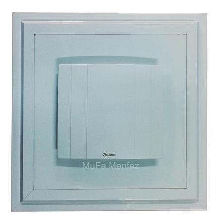 Blauberg Quatro 125 Fanlı Menfez-Düz Panel-Yüzeysel Montaj-Beyaz