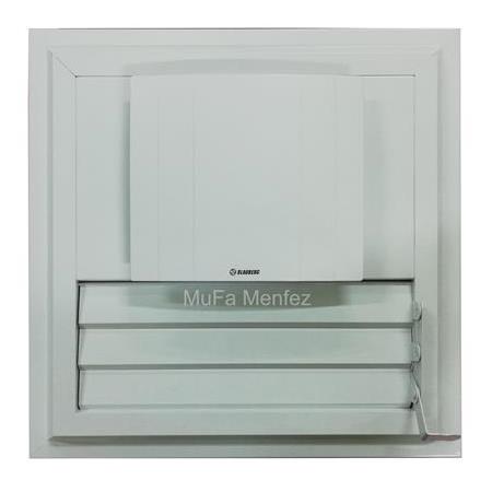 Blauberg Quatro 125 Aspiratörlü Menfez -Yüzeysel Montaj- Beyaz