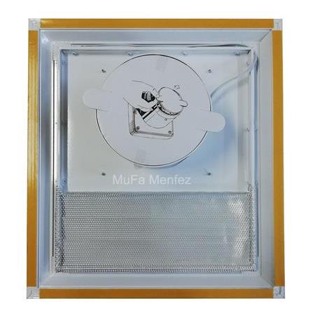 Blauberg Quatro 125 Aspiratörlü Menfez -Yüzeysel Montaj- Beyaz