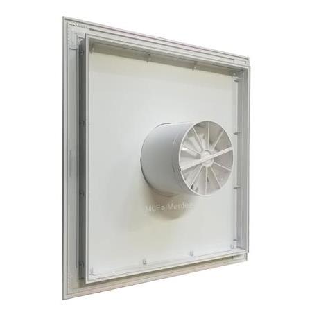 Bosch F1300 Ø120 Fanlı Menfez - Düz Panel- Boşluğa Geçme- Beyaz