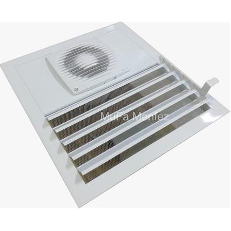 Blauberg Bravo 125T Zaman Ayarlı Fanlı Menfez-Boşluğa Geçme-Beyaz