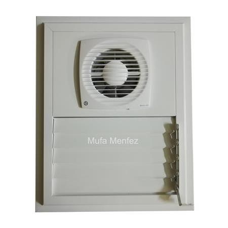 Blauberg Bravo 125 Fanlı Banyo Menfezi -Yüzeysel Montaj - Beyaz