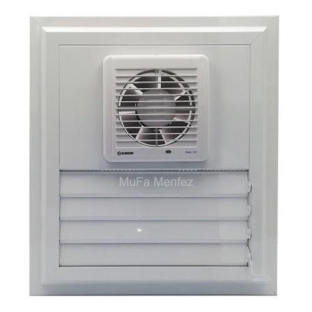 Blauberg Aero Still 125 Fanlı Menfez - Yüzeysel Montaj - Beyaz