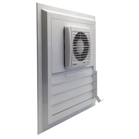 Blauberg Aero Still 125 Fanlı Menfez - Yüzeysel Montaj - Beyaz