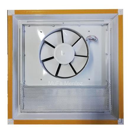 Blauberg Aero Still 125 Fanlı Menfez - Yüzeysel Montaj - Beyaz