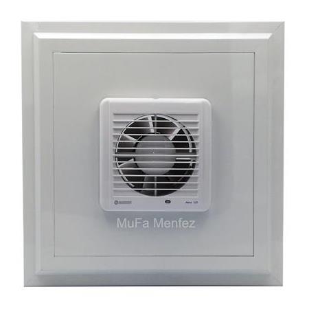 Blauberg Aero Still 125 Menfez -Düz Panel- Yüzeysel Montaj-Beyaz