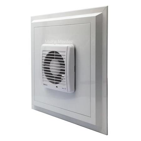 Blauberg Aero Still 125 Menfez -Düz Panel- Yüzeysel Montaj-Beyaz