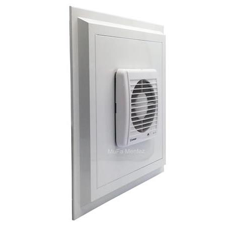 Blauberg Aero Still 125 Menfez -Düz Panel- Yüzeysel Montaj-Beyaz