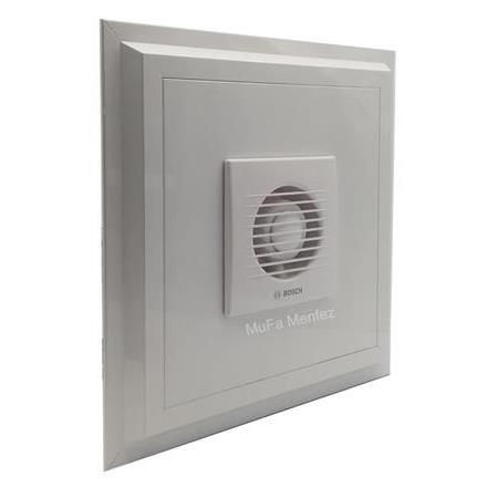 Bosch F1300 Ø150 Fanlı Menfez - Düz Panel- Yüzeysel Montaj- Beyaz