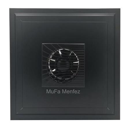 Bosch F1300 Ø150 Fanlı Menfez - Düz Panel- Yüzeysel Montaj- Siyah