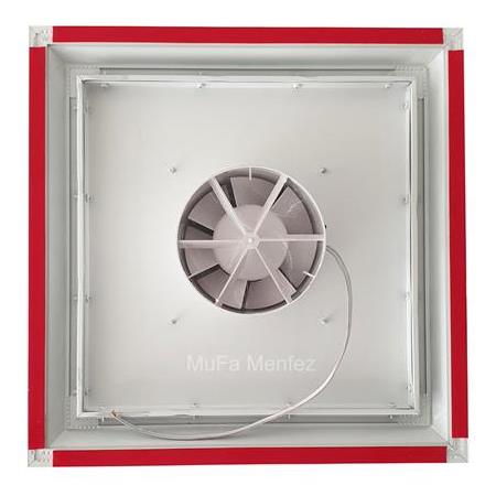 Bosch F1500 Ø100 Fanlı Menfez - Düz Panel- Yüzeysel Montaj- Beyaz