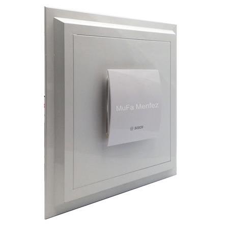 Bosch F1500 Ø100 Fanlı Menfez - Düz Panel- Yüzeysel Montaj- Beyaz