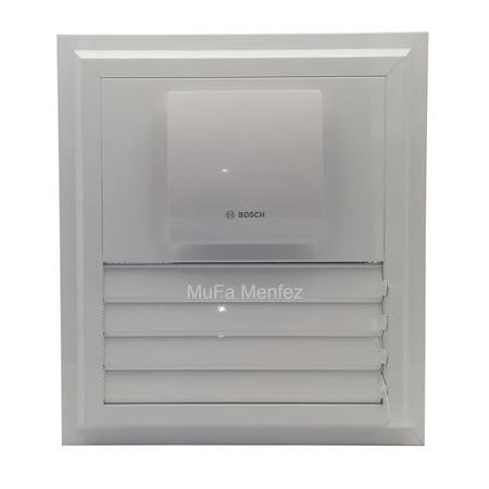 Bosch F1500 Ø125 Aspiratörlü Fanlı Menfez -Yüzeysel Montaj- Beyaz